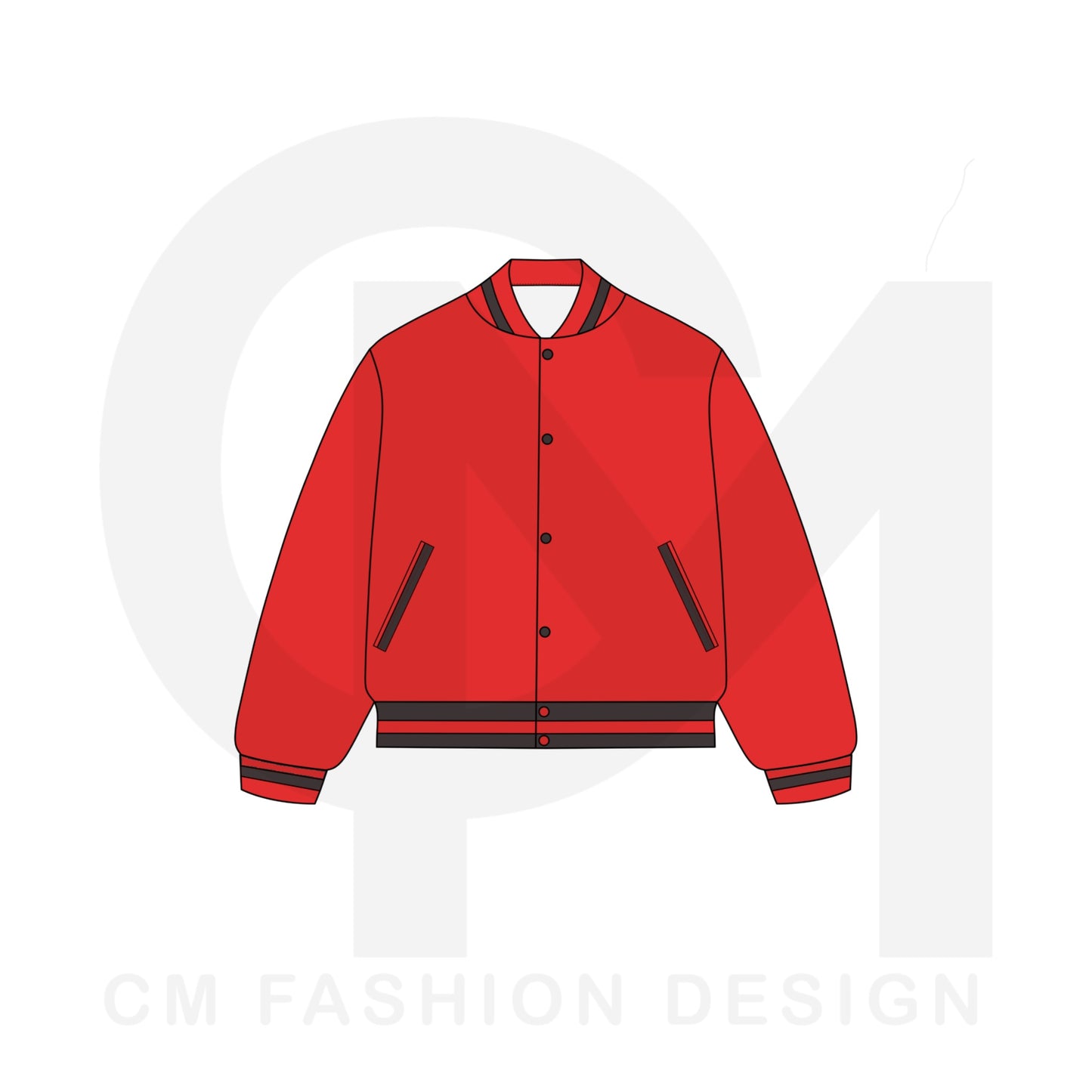 Varsity Jacket Mock-up