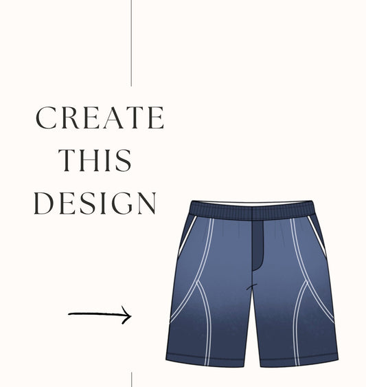Create Gradient Colours, Piping Details and Panel lines in Procreate
