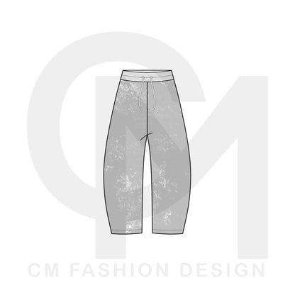 Streetwear Sweatpants clothing mock-up 
