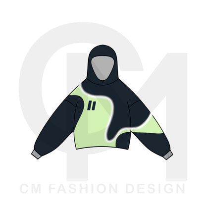 Streetwear Hoodie Mock-up