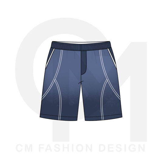 Men’s shorts mock-up 