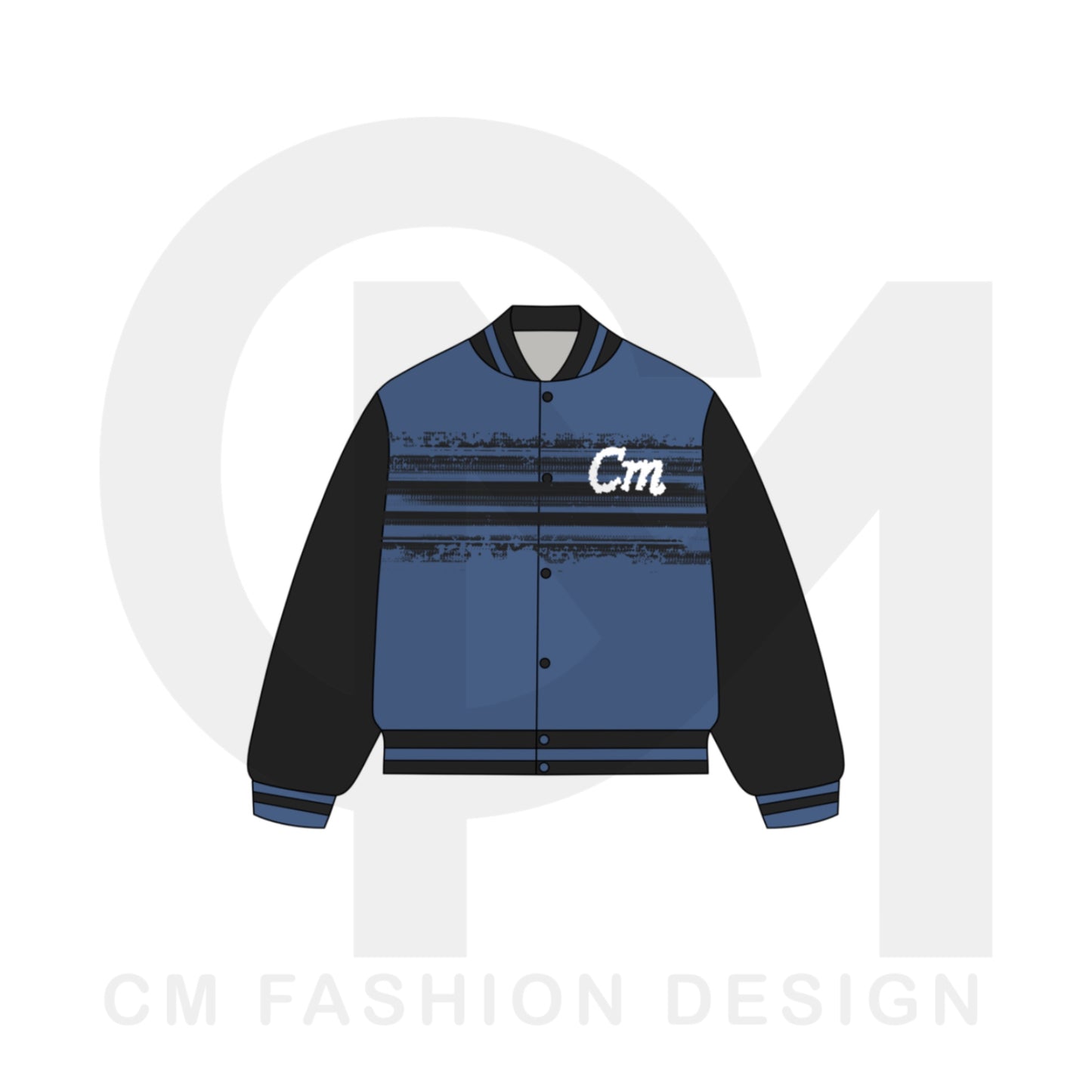 Football jacket mock-up 