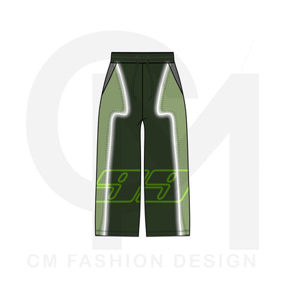 Tracksuit trouser pants mock-up 