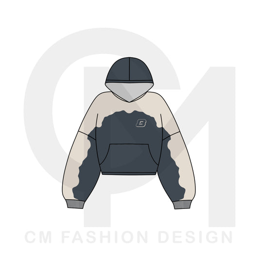 Oversized hoodie mock-ups 