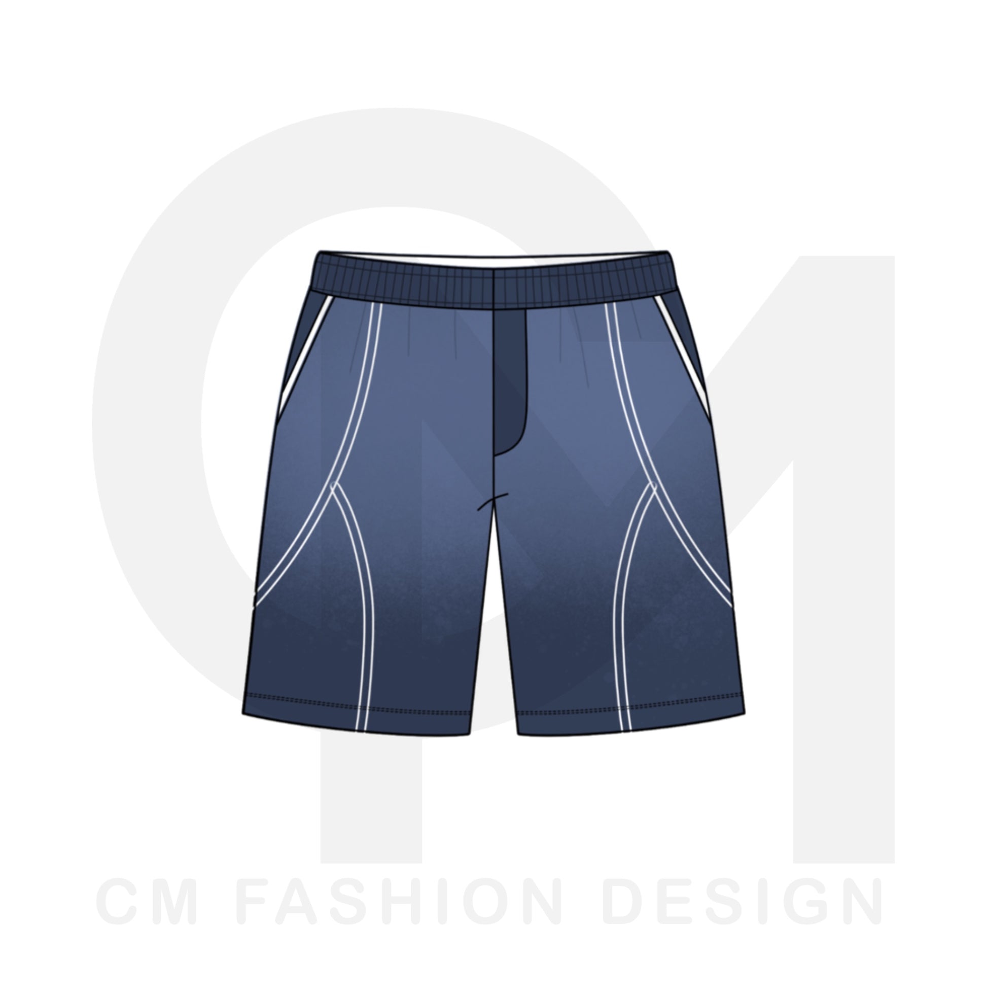 Men’s shorts mock-up