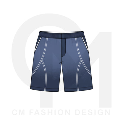 Men’s shorts mock-up