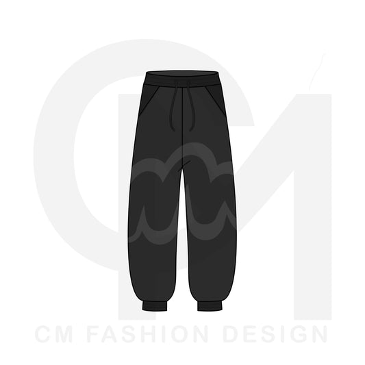 Trackpants mock-up 