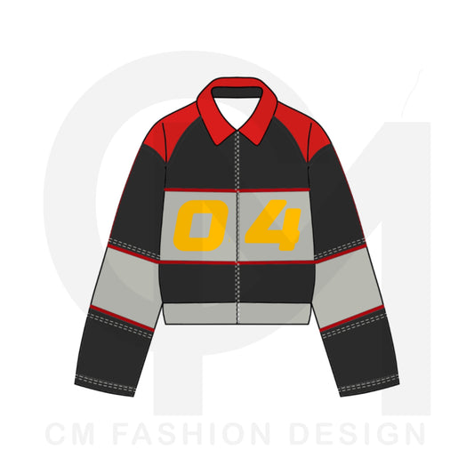 Jacket clothing mock-up 
