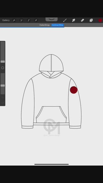Oversized hoodie mock-up tutorial 