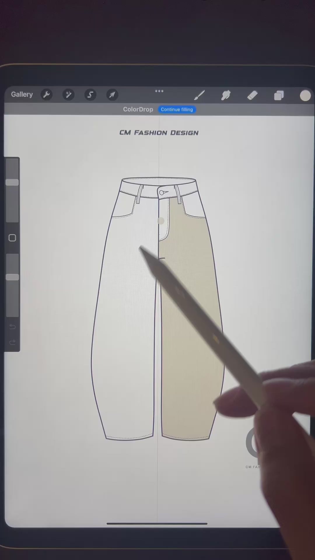 Jeans mock-up tutorial 